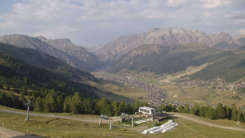 Livigno - Carosello 3000 - webcam Intermedia