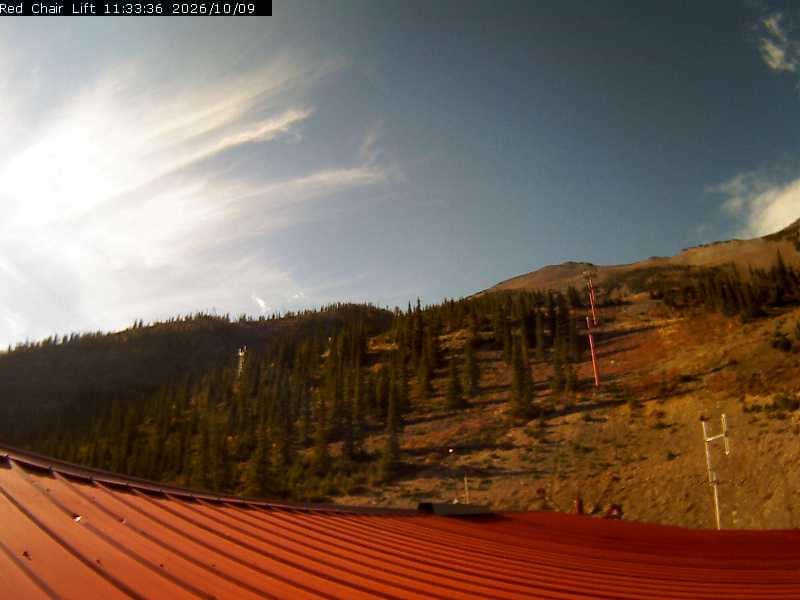 Castle Mountain Red chair lift Webcam1