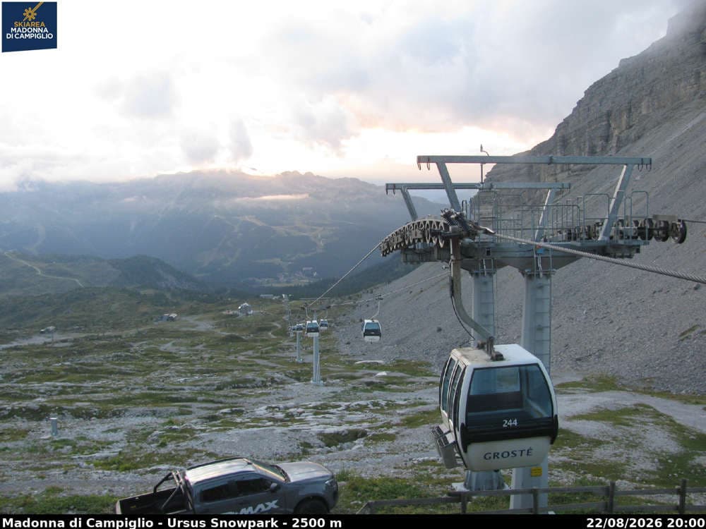 Madonna di Campiglio - Vista dal rifugio Stoppani