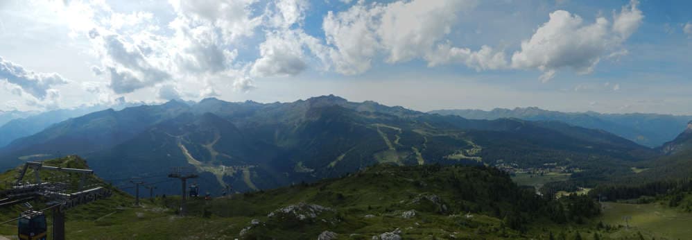Madonna di Campiglio - Panorama 2 dallo Spinale