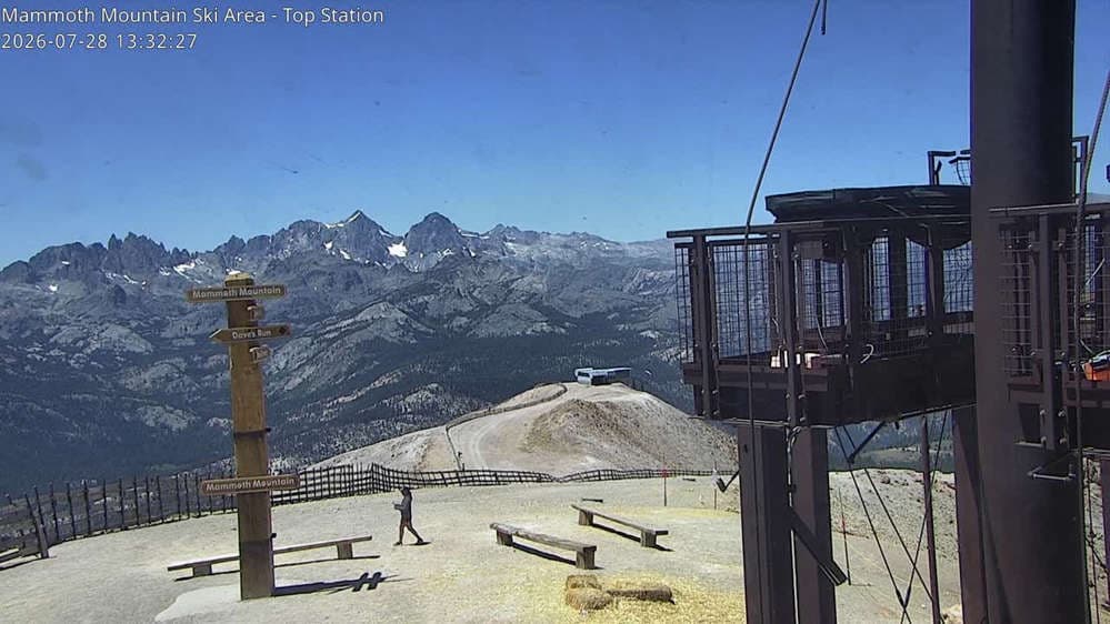 Mammoth Mountain - Top of Sierra Webcam