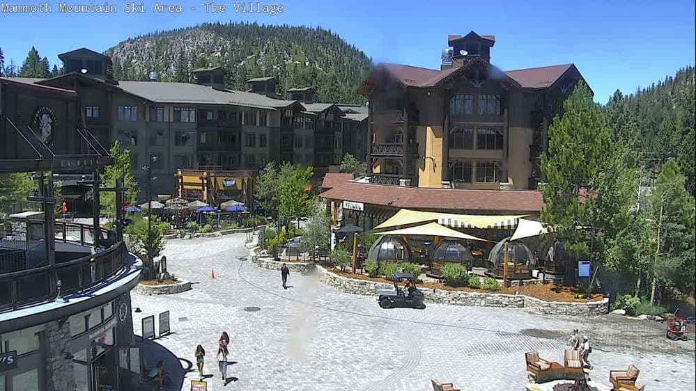 Mammoth Mountain - Village Cam Village
