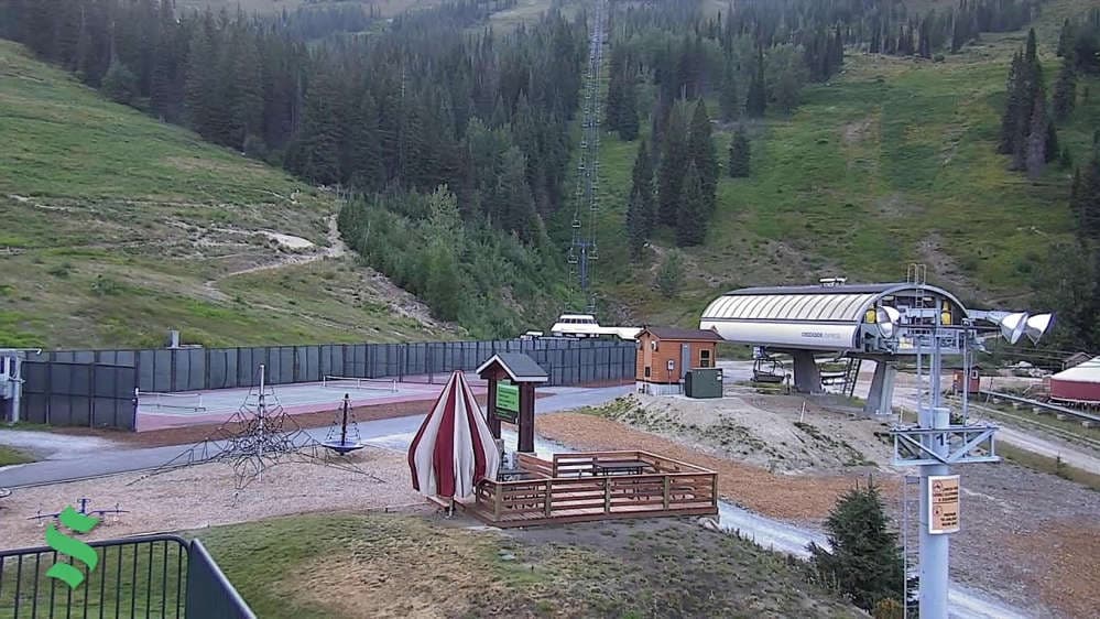 View of the mountain from the Taps Deck