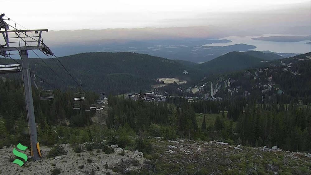 View from the top of the Basin Express Quad