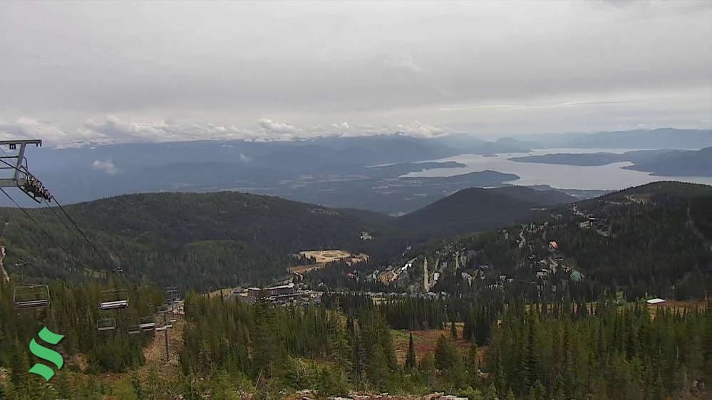 View from the top of the Basin Express Quad