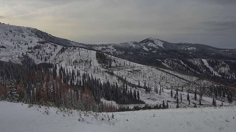 View looking north from the Rowdy Grouse