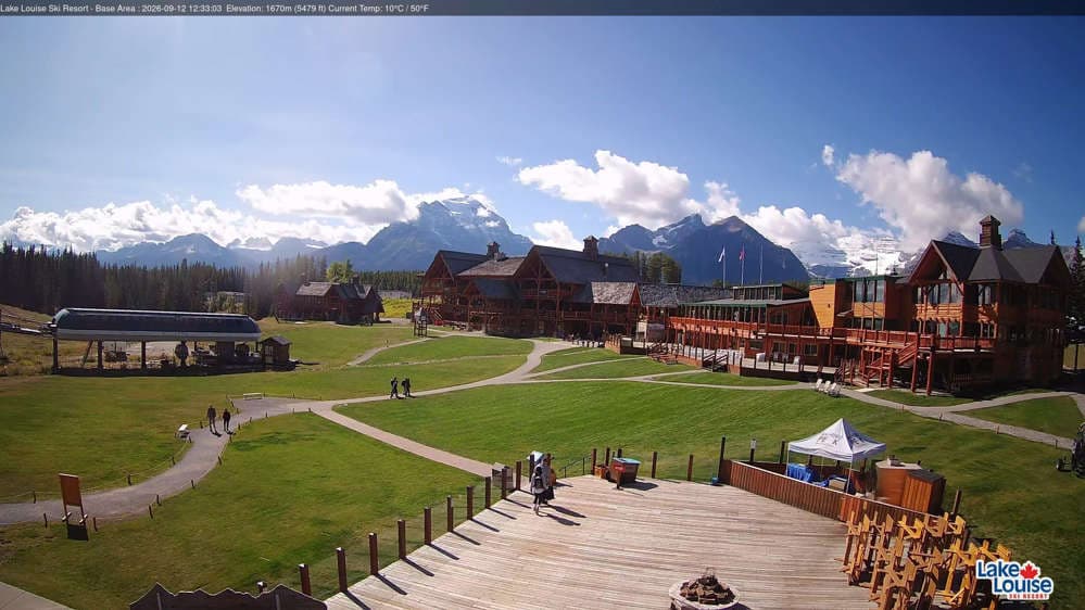 Lake Louise Mountain Kokanee Cabin Cam