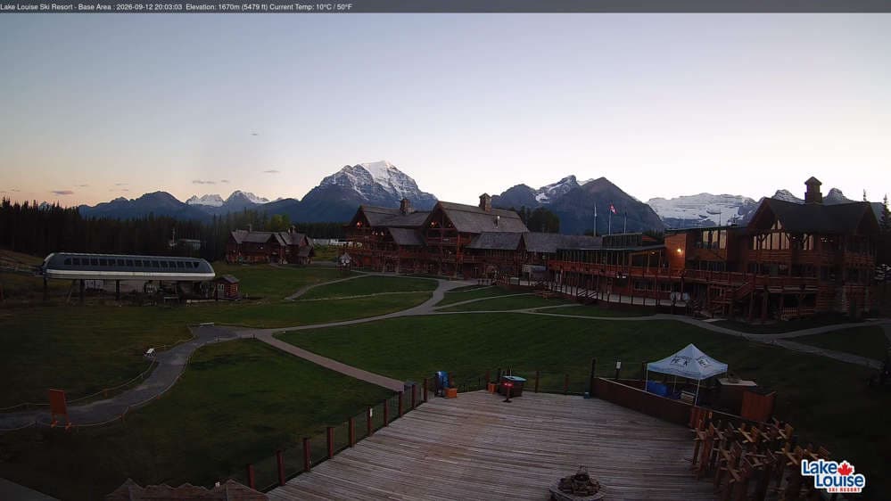Lake Louise Mountain Kokanee Cabin Cam