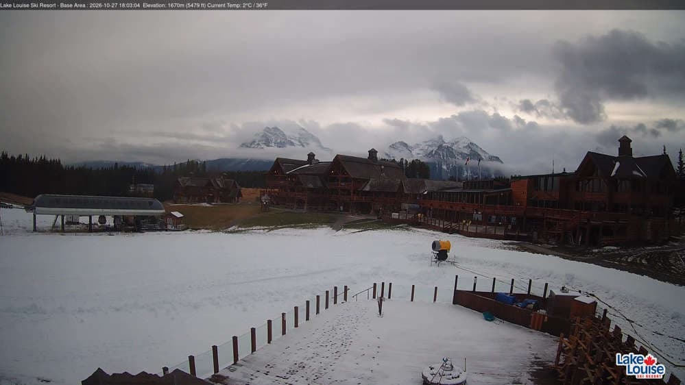 Lake Louise Mountain Kokanee Cabin Cam
