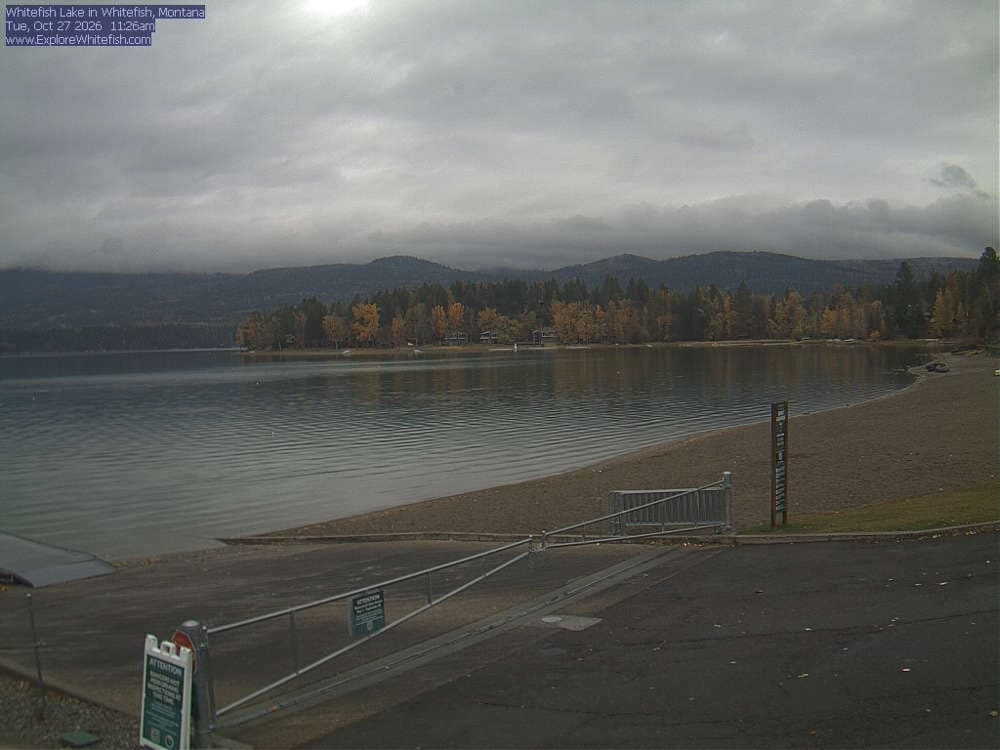 Whitefish - Whitefish Lake webcam