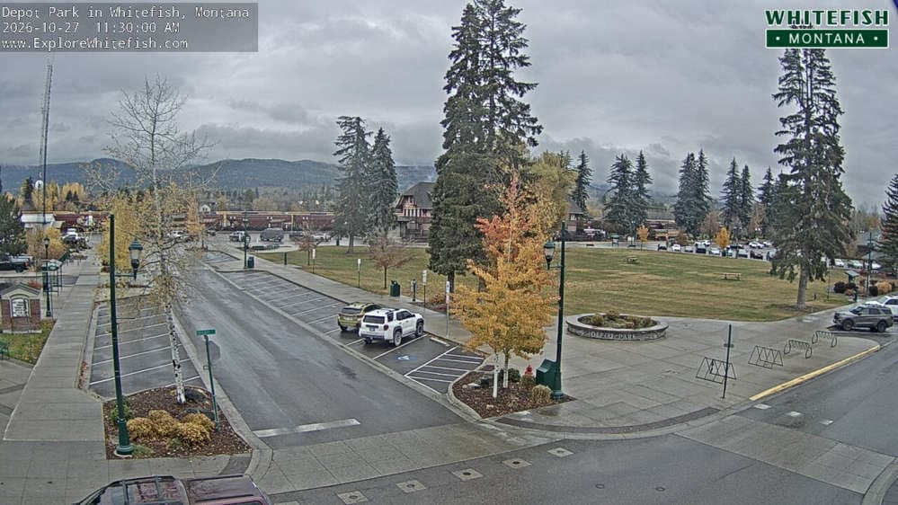 Whitefish - Whitefish Depot Park Webcam