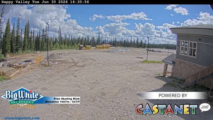 Big White Ski Resort Happy Valley Cam