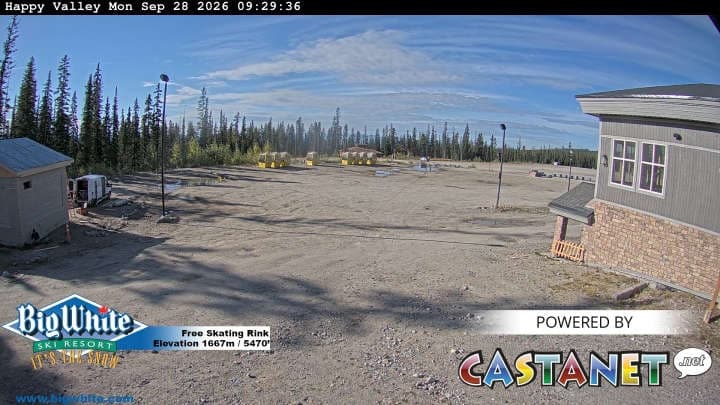 Big White Ski Resort Happy Valley Cam