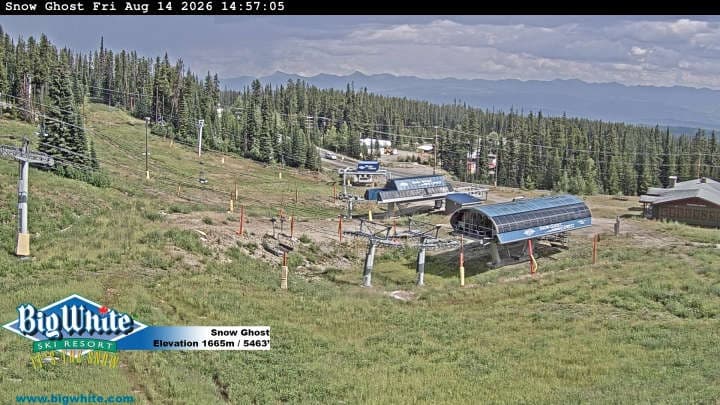 Big White Ski Resort Snow Ghost Cam