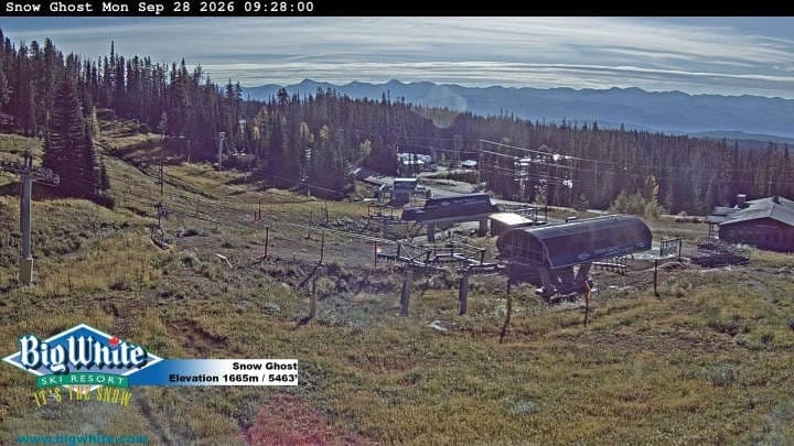 Big White Ski Resort Snow Ghost Cam