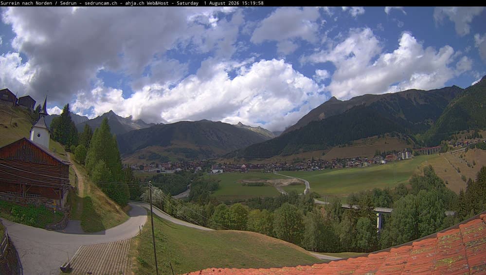 Sedrun - Blick Richtung Sedrun