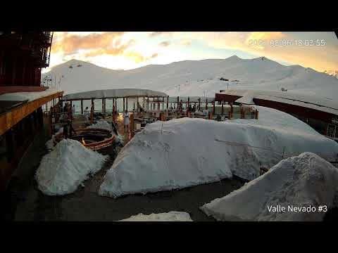 Valle Nevado - Vista Piscina