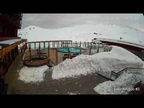 Valle Nevado - Vista Piscina