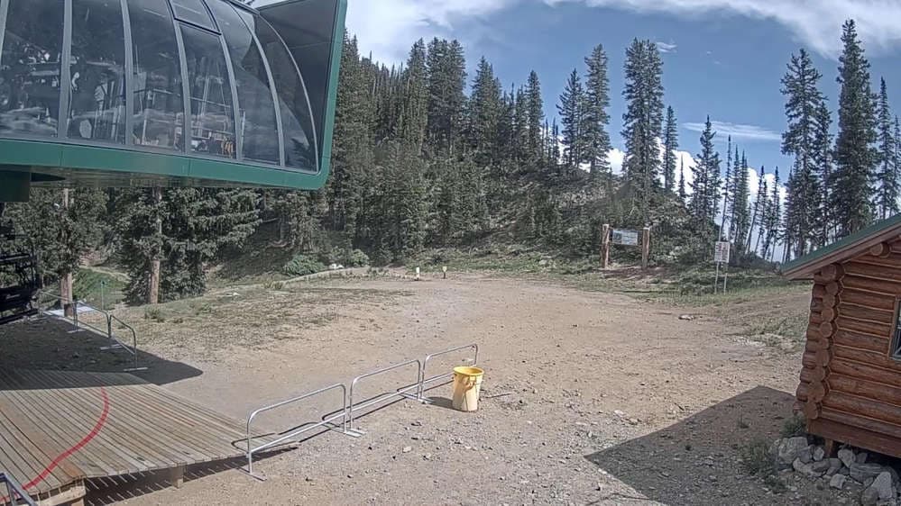 Top of Crest Lift - Brighton Ski Resort